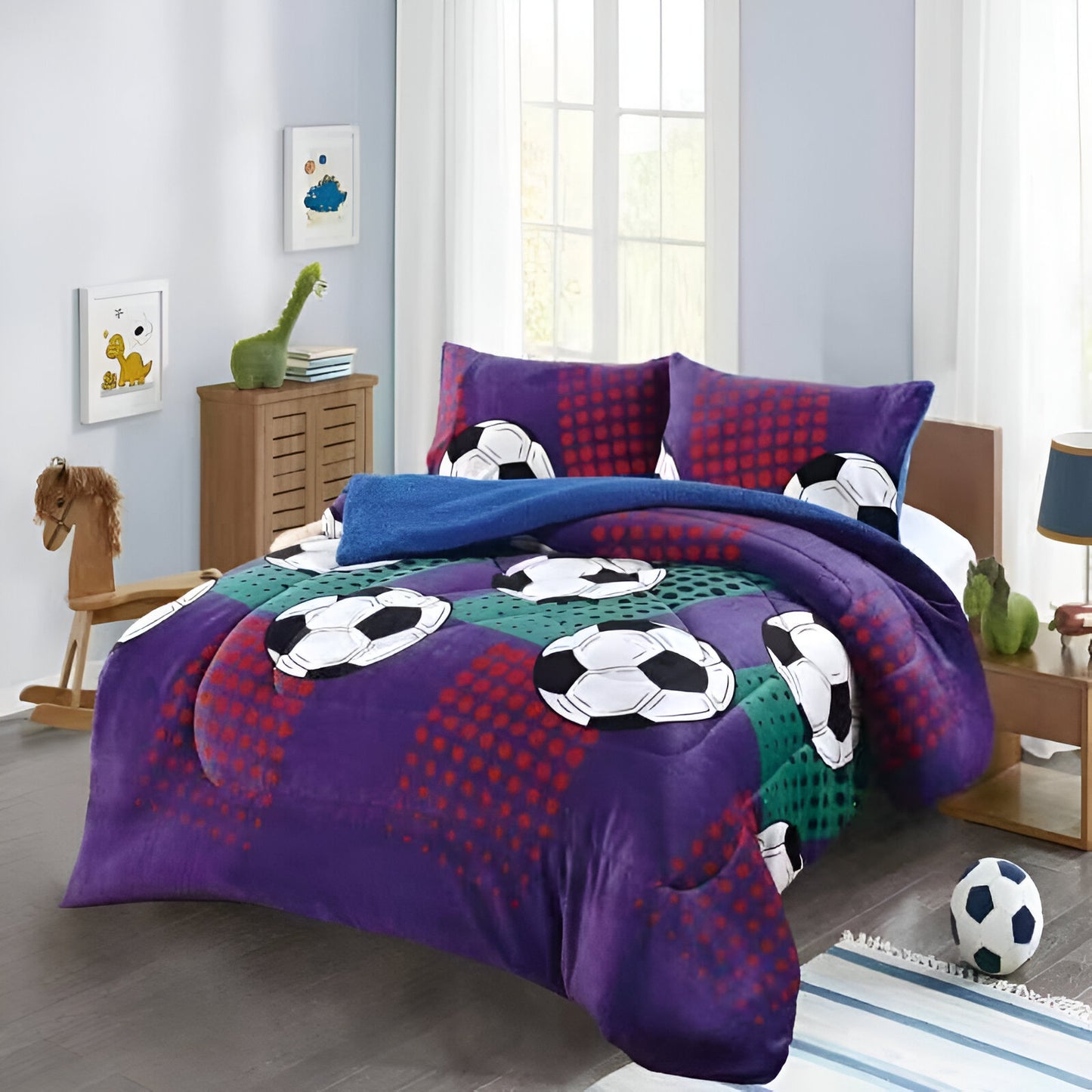 Cubrecama con Chiporro Premium 1.5 Plazas - Diseño Infantil