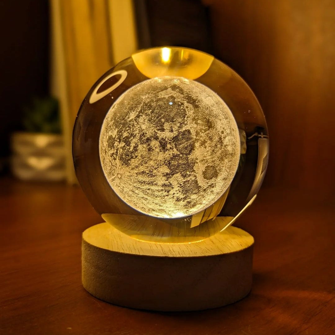 Lámpara Bola de Cristal 3D - Luminary™