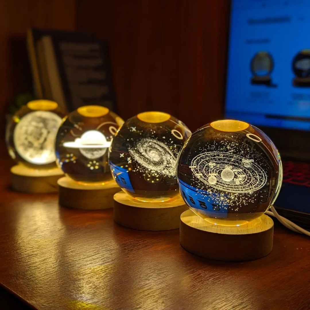 Lámpara Bola de Cristal 3D - Luminary™