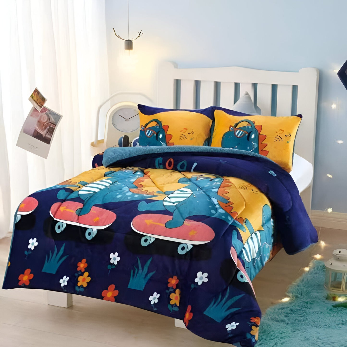 Cubrecama con Chiporro Premium 1.5 Plazas - Diseño Infantil