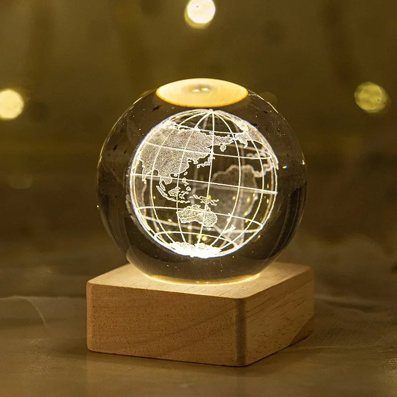 Lámpara Bola de Cristal 3D - Luminary™