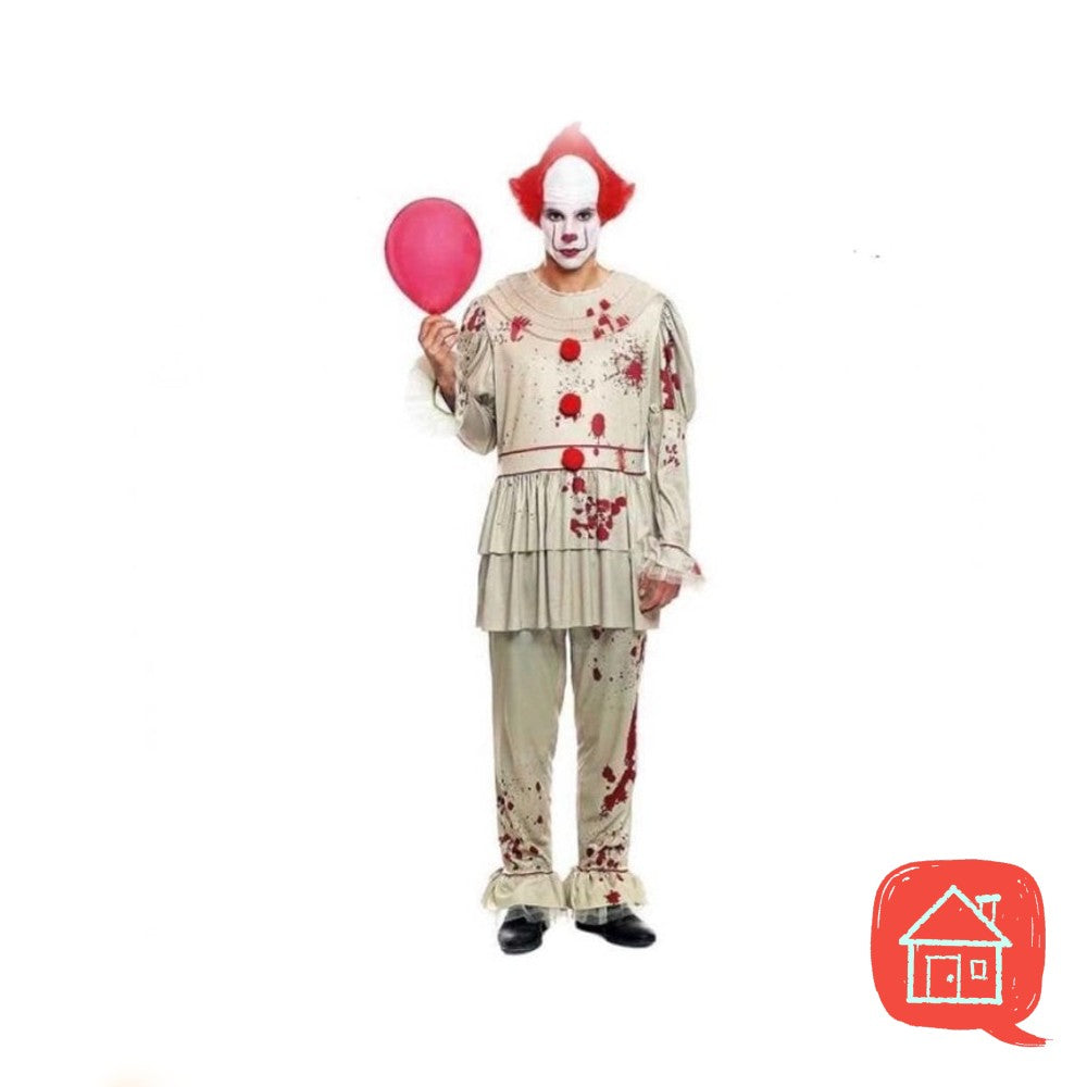 Disfraz Adulto Payaso IT