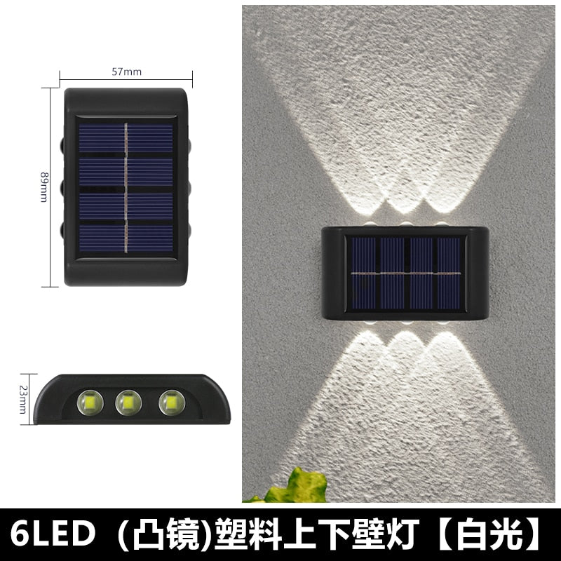 Aplique Solar Triple foco