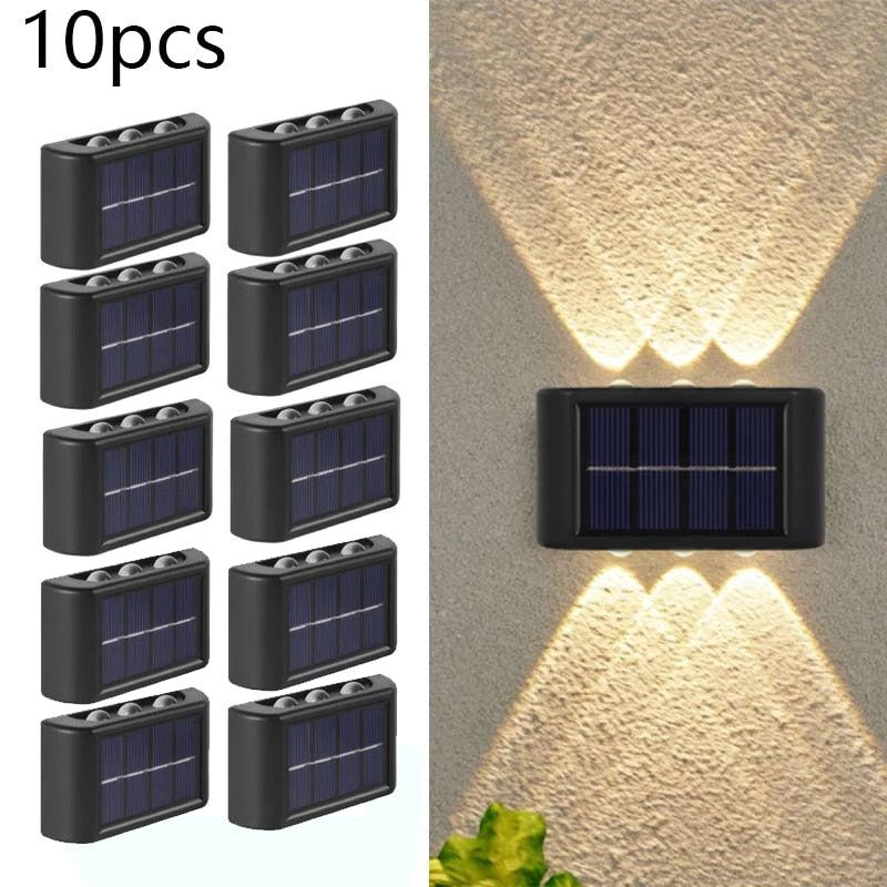 Aplique Solar Triple foco