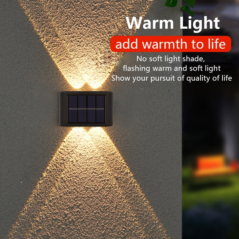 Aplique Solar Triple foco