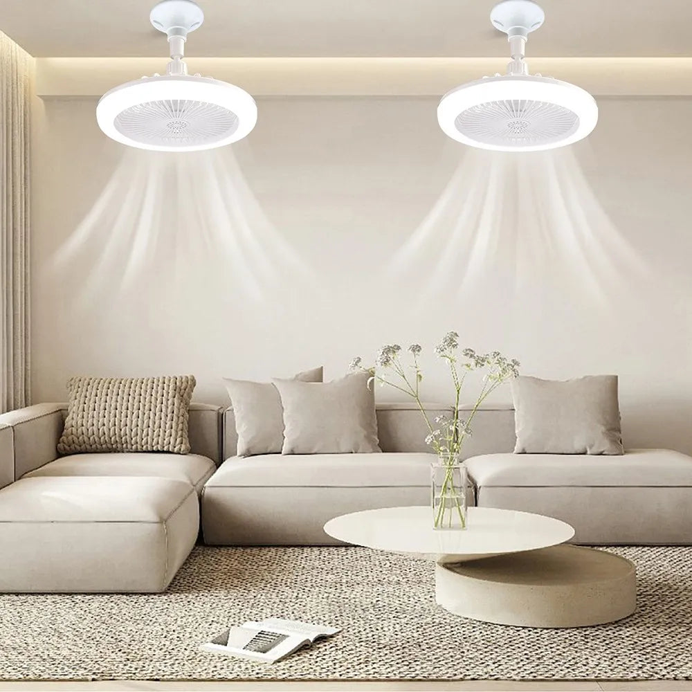 Ventilador de techo con luz led + control remoto