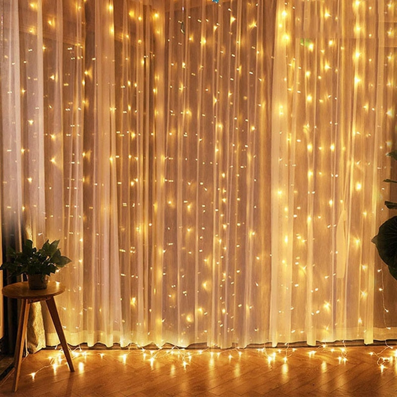 Cascada de Navidad LED