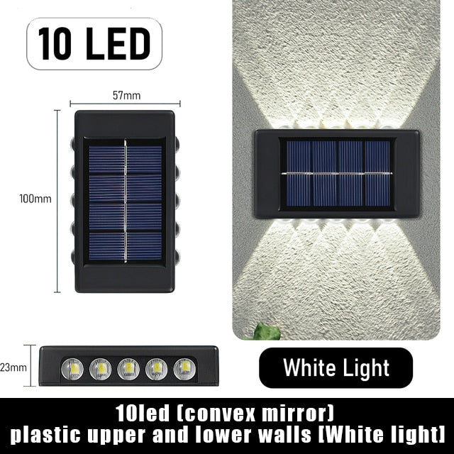 Aplique Solar Triple foco