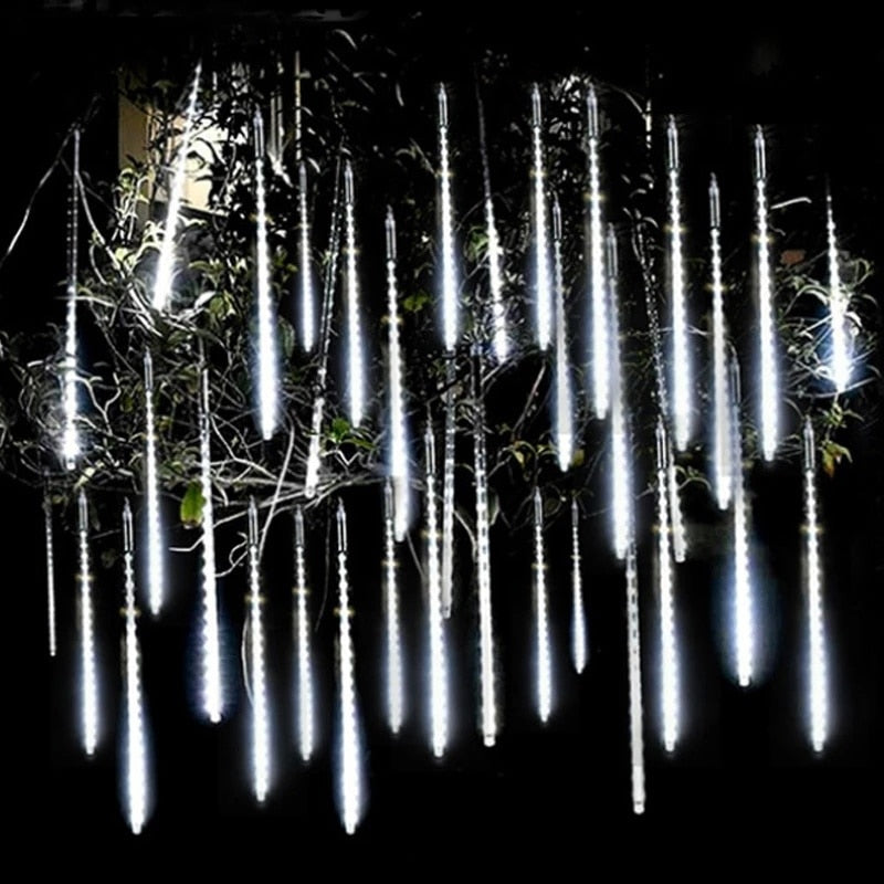 Luces Solares Meteorito Decorativas