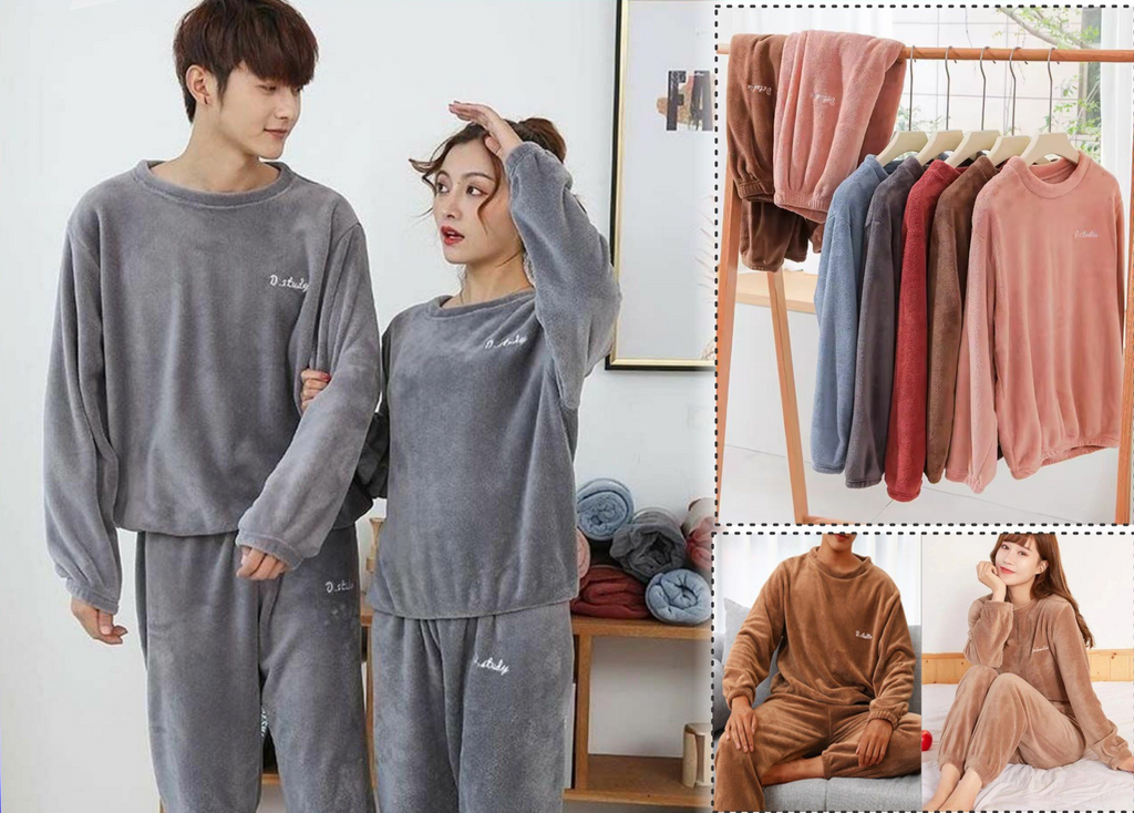 Pijama Polar Mujer Hombre Oversize