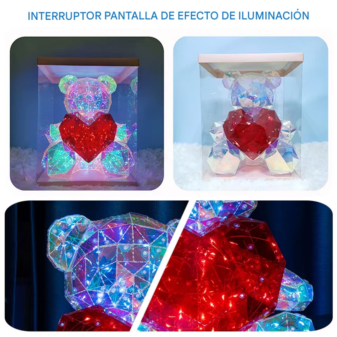 SHINY BEAR™ - OSO CON LUCES LED