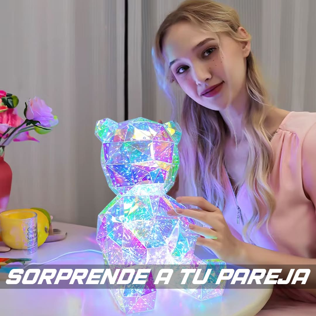 SHINY BEAR™ - OSO CON LUCES LED