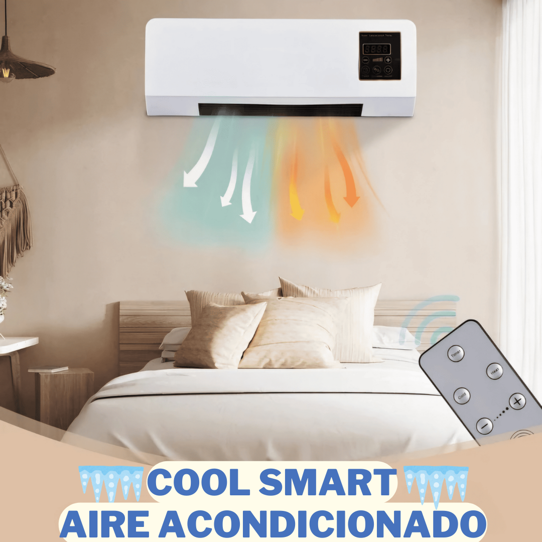 AIRE ACONDICIONADO + CONTROL REMOTO - COOLSMART™