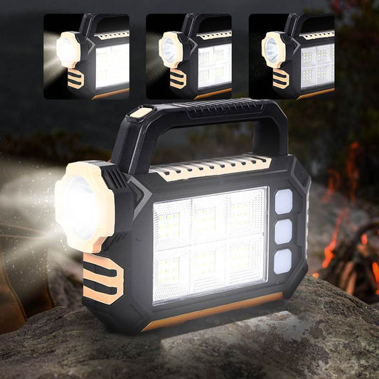 Linterna Solar Led 3 en 1