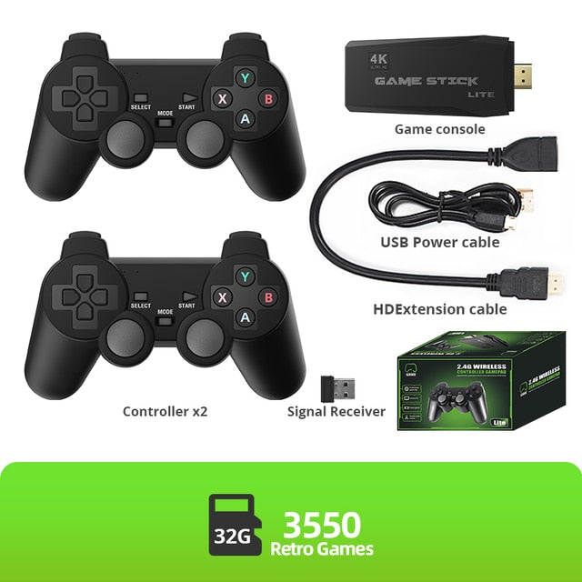 Consola de Video Juegos 9 en 1 - Plug and Play