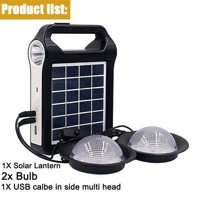 Sistema Solar de Iluminación y carga de energía.