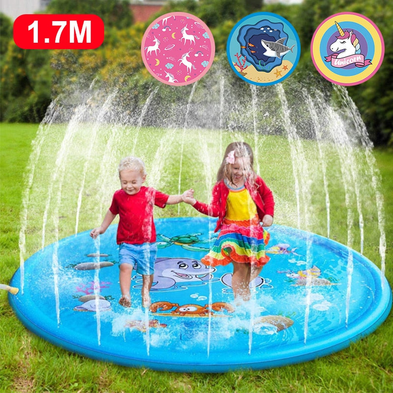 Piscina splash con pileta de agua ( 1.70 metros)