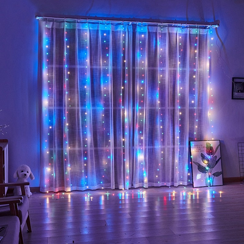 Cascada de Navidad LED