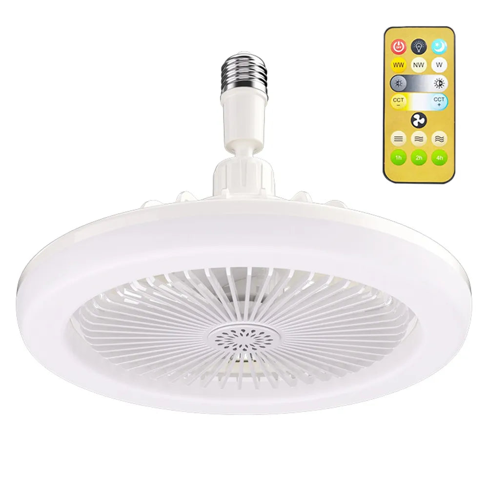 Ventilador de techo con luz led + control remoto