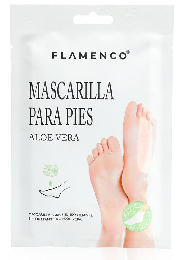 Máscara Para Pies Rejuvenecedora Con Aloe Vera